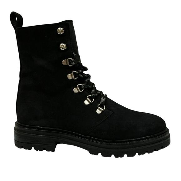 Jenni Kayne Oiled Leather Mountain Boots Black Size 38 Sold Out Blogger Fav - Picture 2 of 13